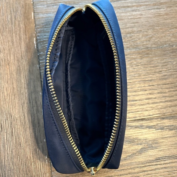 Stoney Clover Lane Navy Classic Slim Pouch Monogrammed with Capital Letter A - Picture 2 of 5